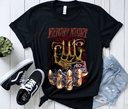 Retro 1985 Fright Night vampire movie tee with distressed vintage horror graphics