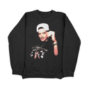 Black The Velvet Showman sweatshirt flat lay front view
apparel.