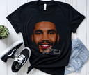 Jayson Tatum Celtics Tee Flat Lay - Vintage NBA Product Display
