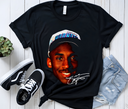 Kobe Draft Day Tee Flat Lay – Rare NBA Draft Product Display