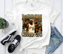 LeBron 'Chosen One' White Tee Flat Lay – Rare NBA Artifact Display