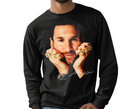 Lionel Messi 8 Rings Long Sleeve – Vintage Soccer Shirt, Football Fan Gear, Inter Miami GOAT Merch, T-Shirts, Long Sleeves & Sweatshirts for Fans