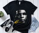 Mike Tyson Vintage Black Tee Flat Lay – Retro Boxing Display