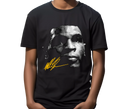 Woman styling Mike Tyson Vintage Black Tee – Feminine Fight Night Look
