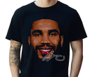 Man wearing Jayson Tatum Vintage Celtics Tee - NBA Fan Streetwear