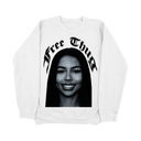 Mariah the Scientist Free Thug White Sweatshirt – Vintage White R&B Hip-Hop Streetwear