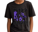 Teen wearing KISS Youth Alive Tee – Next Gen Rock Fan Streetwear