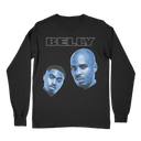 The Belly Movie Black Long Sleeve – Classic Hip-Hop Film Graphic Tee featuring DMX & Nas – 90s urban crime drama streetwear for men, women & youth