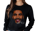 Woman styling Jayson Tatum Celtics Long Sleeve - Feminine Basketball Fashion