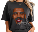 Woman styling Jayson Tatum Fitted Celtics Tee - Feminine NBA Streetwear
