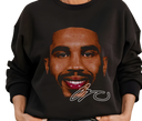 Woman styling Jayson Tatum Cropped Celtics Sweatshirt - Feminine NBA Look