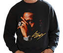 man wearing lil baby my turn sweatshirt